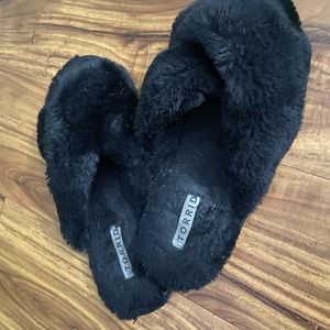 Fuzzy Torrid slippers